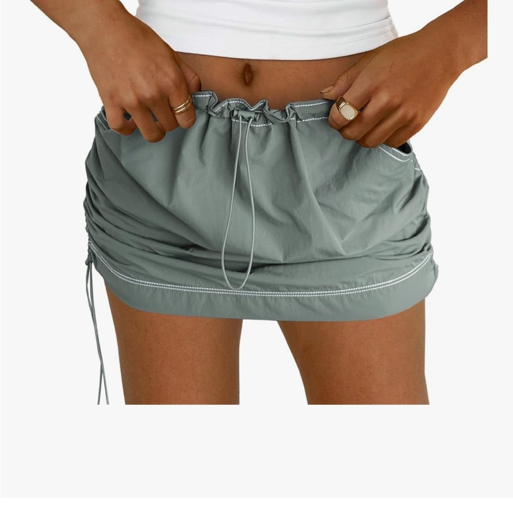 Womens Cargo Skirt Y2K